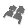 Alfombrillas de Velour adecuadas para Kia Sorento II SUV (2009-2015) - alfombras para coche - Premium color gris
