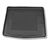 Alfombra para maletero adecuada para Volkswagen Caddy Life, Comfortline, Trendline Familiar (2004-10.2020) - Protector maletero - Alfombrilla maletero antideslizante - 5 plazas; paredes del maletero insonorizadas