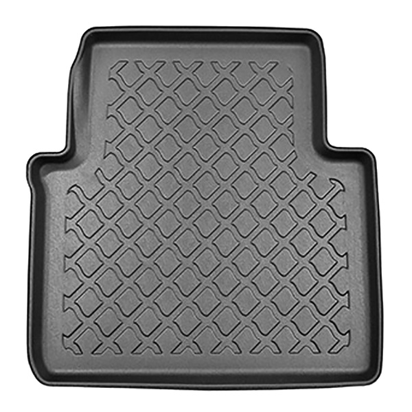 Conjunto de alfombrilla para maletero y alfombrillas para el interior del coche TPE para: Citroen C3 Aircross SUV (11.2017-2024) - parte superior del maletero; modelos con base móvil del maletero (Flex Floor)