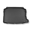 Alfombra para maletero adecuada para Cupra Leon Mild-Hybrid Hatchback (08.2022-....) - Protector maletero - Alfombrilla maletero antideslizante - parte inferior del maletero; modelos sin base móvil en el maletero