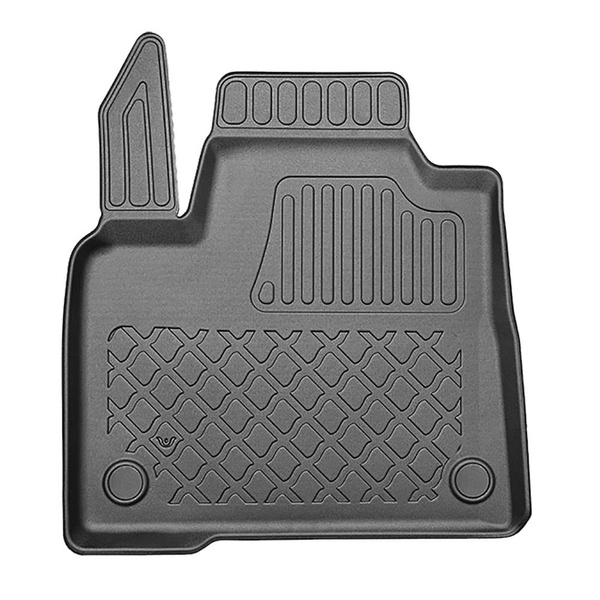 Conjunto de alfombrilla para maletero y alfombrillas para el interior del coche TPE para: Mercedes-Benz Citan W420 Furgoneta (10.2021-....) - separación corta de eje; no para la versión eléctrica