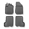 Alfombrillas de TPE adecuadas para Dacia Sandero II Hatchback (12.2012-12.2020) - alfombras para coche