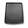 Alfombra para maletero adecuada para Audi A6 C7 Avant (09.2011-08.2018) - Protector maletero - Alfombrilla maletero antideslizante - modelos con sistema de carriles de sujeción en el maletero; también versión Quattro