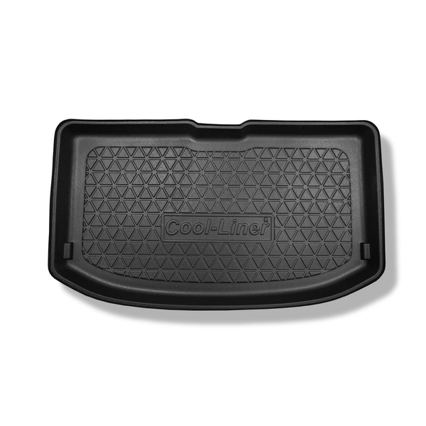 Alfombra para maletero adecuada para Suzuki Ignis III SUV (01.2017-....) - Protector maletero - Alfombrilla maletero antideslizante - asiento trasero corredizo (atrás - adelante); también para híbridos; No compatible con 4x4 Allgrip