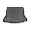 Alfombra para maletero adecuada para Mercedes-Benz Classe A V177 Berlina (09.2018-....) - Protector maletero - Alfombrilla maletero antideslizante - compartimentos desmontables en los modelos con red lateral; no adecuado para versión híbrida