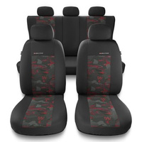 Fundas universales para asientos de coche para Alfa Romeo Stelvio (2017-2019) - UNE-RD