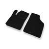 Alfombrillas de fieltro adecuadas para Hyundai i10 I Hatchback (2007-2012) - alfombras para coche - color negro