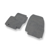 Alfombrillas de Velour adecuadas para Ford Mondeo IV Hatchback, Familiar, Berlina (2007-2014) - alfombras para coche - Premium color gris