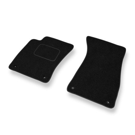 Alfombrillas de fieltro adecuadas para Audi A8 II D3 (2002-2010) - alfombras para coche - color negro