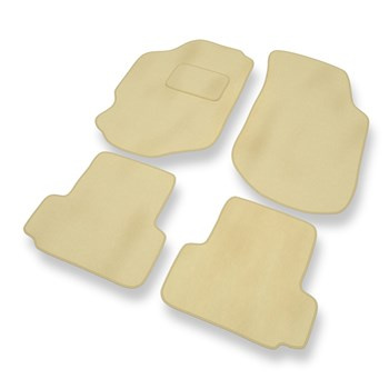 Alfombrillas de Velour adecuadas para Ford Escort VI Hatchback, Cabrio, Familiar