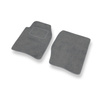 Alfombrillas de Velour adecuadas para Land Rover Discovery II SUV (1998-2004) - alfombras para coche - Premium color gris