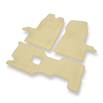 Alfombrillas de Velour adecuadas para Ford Transit VI Furgoneta (2000-2006) - al