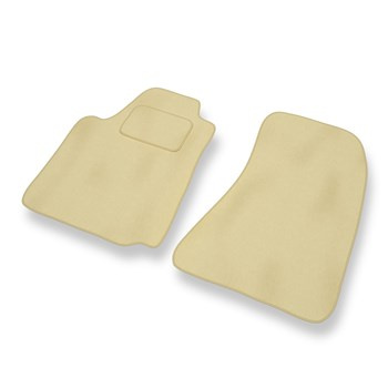 Alfombrillas de Velour adecuadas para Alfa Romeo Giulietta (2010-2020) - alfombras para coche - Premium color beige