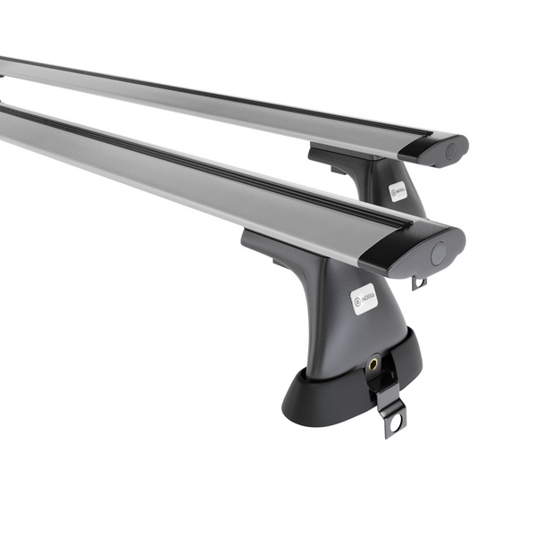 Portaequipajes de techo adecuadas para Mercedes-Benz Classe S W220 Berlina (1999-2005) - baca plata para coche - barras para techo de coche - sin puntos de montaje - aluminio