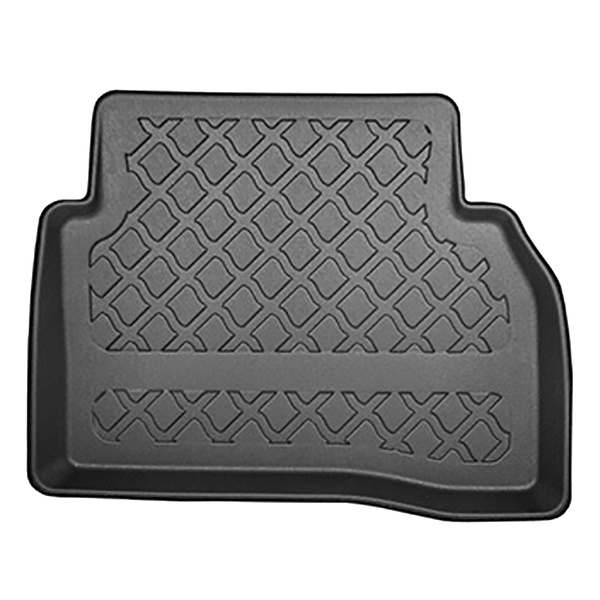 Conjunto de alfombrilla para maletero y alfombrillas para el interior del coche TPE para: Mercedes-Benz Classe C W205 Berlina (03.2014-11.2020) - asientos traseros no reclinables (no abatibles)