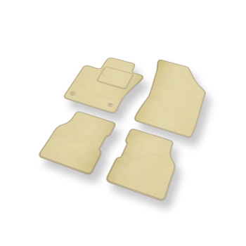 Alfombrillas de Velour adecuadas para Jeep Compass II SUV (2016-....) - alfombra