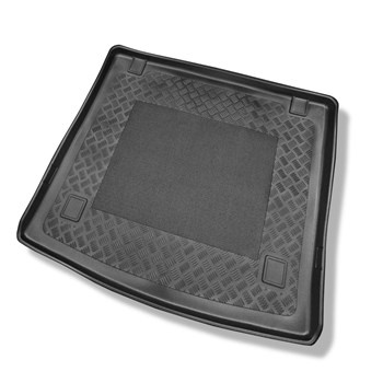Alfombra para maletero adecuada para Fiat Doblo II Familiar (2010-06.2022) - Protector maletero - Alfombrilla maletero antideslizante - 5 plazas (para modelos sin posibilidad de instalar doble base del maletero)
