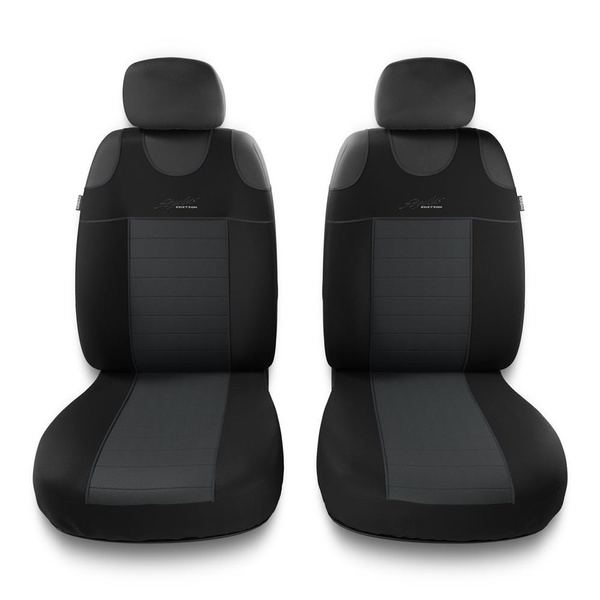 Fundas universales para coche (tipo camiseta) para Mitsubishi L200 I, II, III, IV, V, VI (1993-....) - TS-4