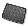 Alfombra para maletero adecuada para Mercedes-Benz Classe B W246, W247 Sports Tourer (10.2011-....) - Protector maletero - Alfombrilla maletero antideslizante - parte superior del maletero; con base doble del maletero (con EASY VARIO PLUS SYSTEM y superfi