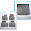 Conjunto de alfombrilla para maletero y alfombrillas para el interior del coche TPE para: Aiways U5 SUV (12.2020-....)