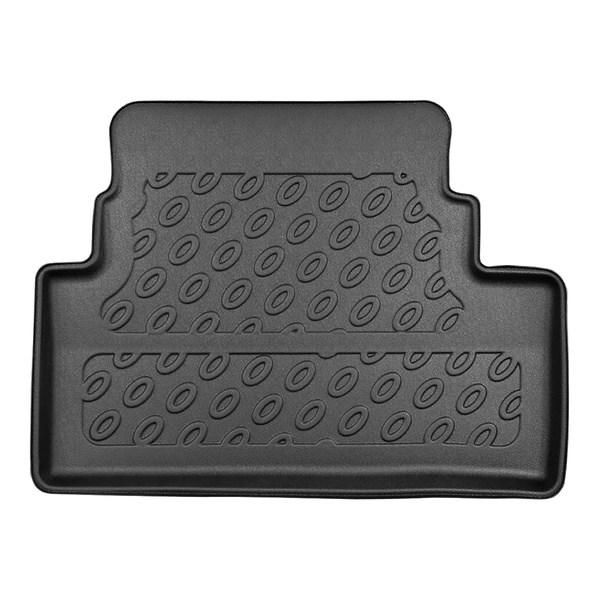 Conjunto de alfombrilla para maletero y alfombrillas para el interior del coche TPE PREMIUM para: Peugeot 3008 II SUV (11.2016-11.2023) - maletero superior (borde de carga del maletero igualado); suelo móvil en la posición superior; no para la versión híb