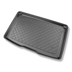 Alfombra para maletero adecuada para Dacia Sandero III Stepway Crossover (01.2021-....) - Protector maletero - Alfombrilla maletero antideslizante - maletero superior; piso móvil en la posición más alta