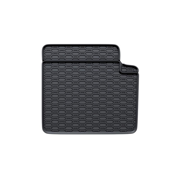 Alfombrillas de goma adecuadas para Ford Ka II Hatchback (2008-2016) - alfombras para coche - negro - 4 unidades