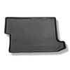Alfombra para maletero adecuada para Ford Transit Custom L2 Furgonetaeta (01.2013- 06.2023) - Protector maletero - Alfombrilla maletero antideslizante - tras la tercera fila de asientos