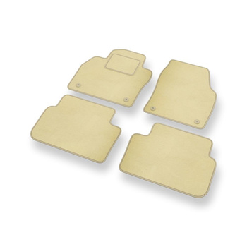 Alfombrillas de Velour adecuadas para Seat Ibiza V Hatchback (2017-....) - alfom