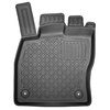 Conjunto de alfombrilla para maletero y alfombrillas para el interior del coche TPE para: Skoda Octavia III 5E Crossover (05.2013-05.2020) - maletero superior; con base multifuncional en la posición más alta