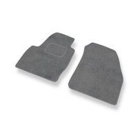 Alfombrillas de Velour adecuadas para Land Rover Range Rover Evoque (2011-2018) - alfombras para coche - Premium color gris