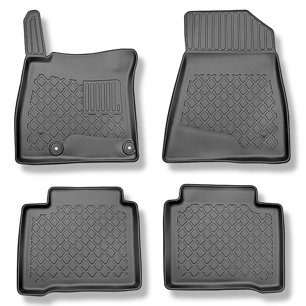 Alfombrillas de TPE adecuadas para Kia Niro II (SG2) HEV Hybrid SUV (06.2022-....) - alfombras para coche