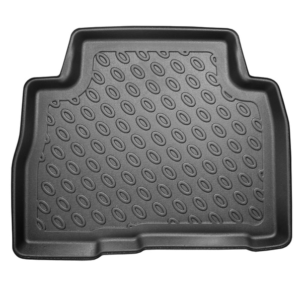 Conjunto de alfombrilla para maletero y alfombrillas para el interior del coche TPE PREMIUM para: Kia Sorento II SUV (10.2012-01.2015) - 7 plazas; 3a fila abatible