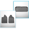 Conjunto de alfombrilla para maletero y alfombrillas para el interior del coche TPE para: Aixam Miniauto Cross Hatchback (2010-2016)