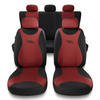 Fundas universales para asientos de coche para Alfa Romeo 166 I, II, III (1998-2007) - TR-RD