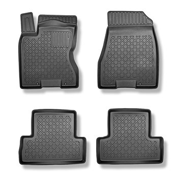 Alfombrillas de TPE adecuadas para Nissan X-Trail II SUV (06.2007-07.2014) - alf