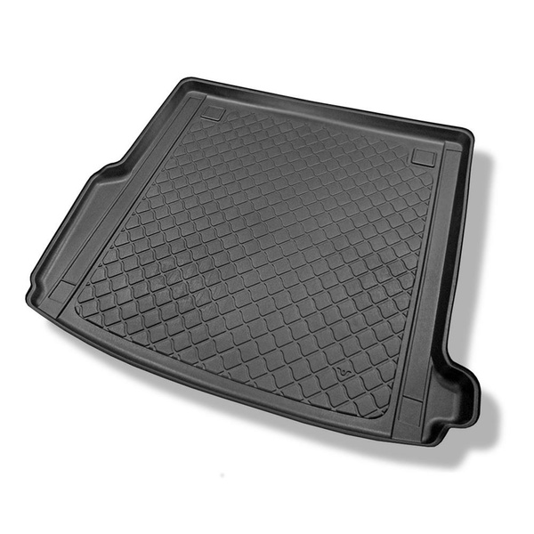 Conjunto de alfombrilla para maletero y alfombrillas para el interior del coche TPE para: Mercedes-Benz Classe E W213 Familiar (11.2016-07.2023) - también para modelos con rieles; no adecuado para versión Plug-in híbrida