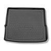 Alfombra para maletero adecuada para BMW X1 F48, U11 SAV (10.2015-....) - Protector maletero - Alfombrilla maletero antideslizante - asiento trasero fijo / no corredizo