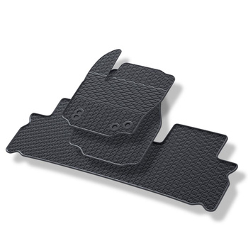 Alfombrillas de goma adecuadas para Ford S-Max I (2006-2015) - alfombras para coche