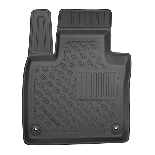 Conjunto de alfombrilla para maletero y alfombrillas para el interior del coche TPE PREMIUM para: Volvo XC90 II SUV (05.2015-....) - 5/7 plazas; 3a fila de asientos abatible; también para híbridos