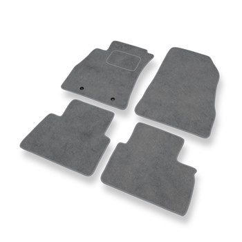Alfombrillas de Velour adecuadas para Nissan Juke I Crossover (2010-2019) - alfo