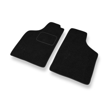 Alfombrillas de fieltro adecuadas para Fiat Uno II (1989-2002) - alfombras para coche - color negro