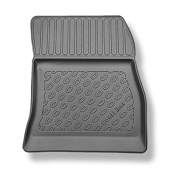 Conjunto de alfombrilla para maletero y alfombrillas para el interior del coche TPE para: Mercedes-Benz EQA H243 SUV (03.2021-....) - maletero superior; suelo móvil en la posición superior