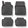 Alfombrillas de TPE adecuadas para Mazda 3 IV BP Hatchback, Berlina (03.2019-....) - alfombras para coche