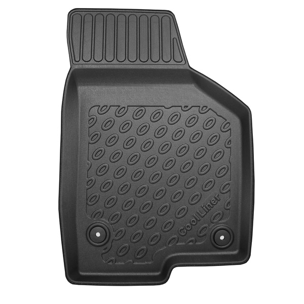 Conjunto de alfombrilla para maletero y alfombrillas para el interior del coche TPE PREMIUM para: Volkswagen Jetta NCS Berlina (01.2011-01.2018) - sin compartimento derecho