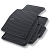 Alfombrillas de goma adecuadas para Audi A4 B6 (2000-2004) - alfombras para coche