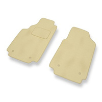 Alfombrillas de Velour adecuadas para Audi 100 IV C4 (1991-1994) - alfombras para coche - Premium color beige