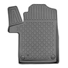 Conjunto de alfombrilla para maletero y alfombrillas para el interior del coche TPE para: Mercedes-Benz Vito W447 Tourer (10.2014-....) - versión Extra larga (Extra Long) (distancia entre ejes 3430 mm; longitud del vehículo 5370 mm); sin maletero dividido