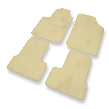 Alfombrillas de Velour adecuadas para Citroen C3 I Hatchback, Cabrio (2002-2009)