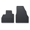 Alfombrillas de goma adecuadas para Renault Kangoo II (2013-2021) - alfombras para coche